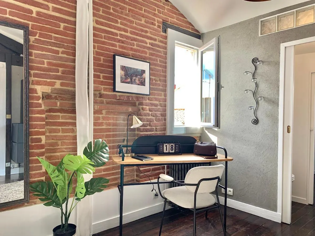 Rue De La Colombette : Charmant T2 Renove Apartment Toulouse