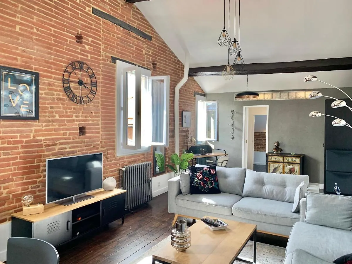 Rue De La Colombette : Charmant T2 Renove Apartment Toulouse